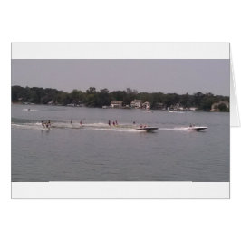 Skishow auf Pine See