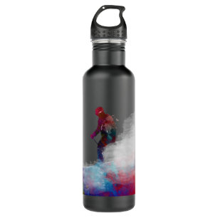 Skisport Art Skisport Skifahren Lover Edelstahlflasche