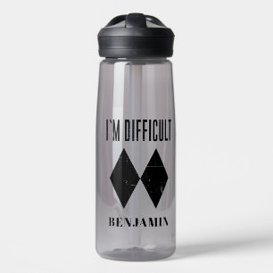 Skisport Vater Geburtstag Personalisiert Trinkflasche