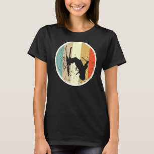 Skispringen-Outfit Skifahren Schnee Skifahrer Vint T-Shirt