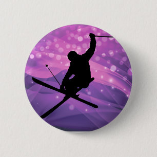 Skisprung Button
