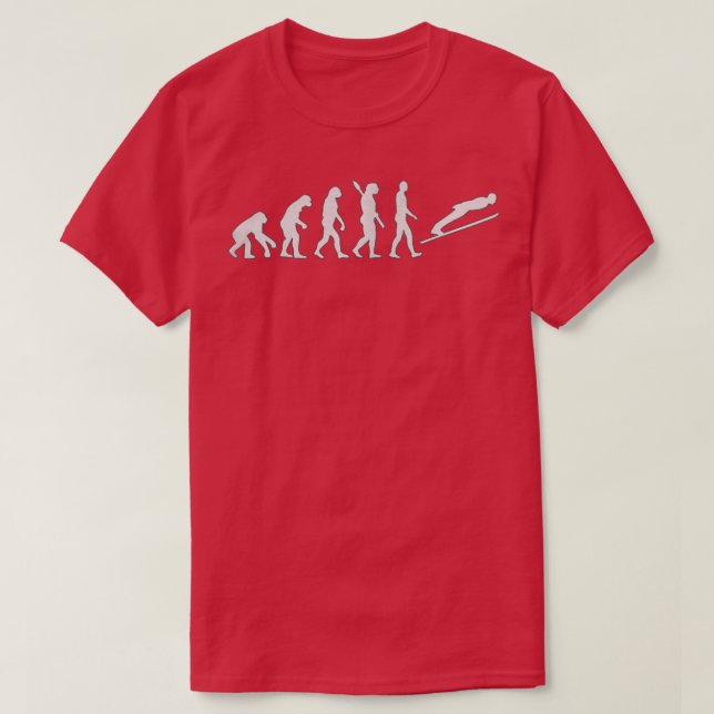 Skisprung Evolution 3 T-Shirt (Design vorne)