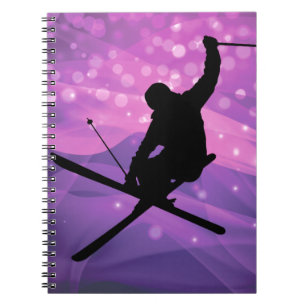 Skisprung Notizblock