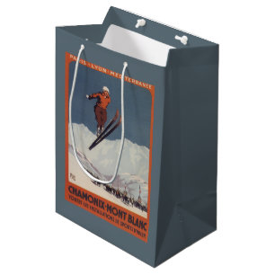 Skisprung - PLM Olympischer Promo-Poster Mittlere Geschenktüte