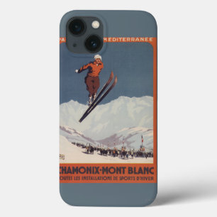 Skisprung - PLM Olympischer Werbeposter Case-Mate iPhone Hülle