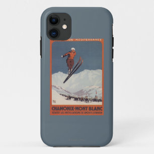 Skisprung - PLM Olympischer Werbeposter Case-Mate iPhone Hülle