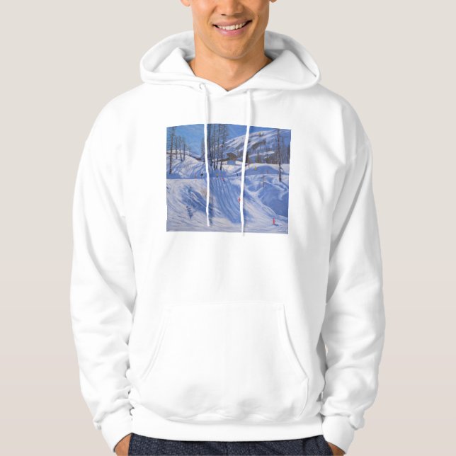 Skistation Tignes 2009 Hoodie (Vorderseite)