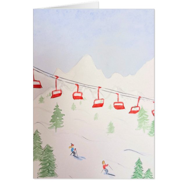 Skiszene (Vorne)