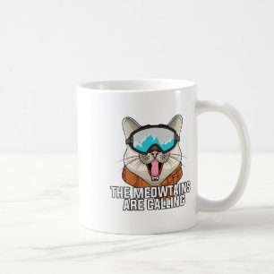Skitechnik für Männer Skilanglauf für Damen Kaffeetasse