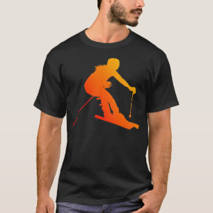 Skitouren für Skiläufer T-Shirt
