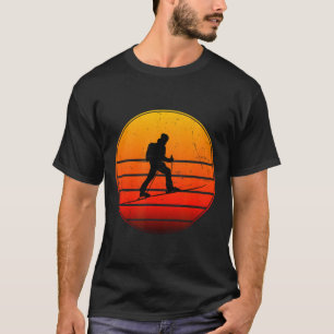 Skitouren Herren Damen Skitour Skifahren  T-Shirt