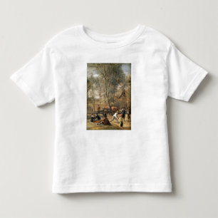 Skittle-Spieler außerhalb eines Gasthauses, Kleinkind T-shirt