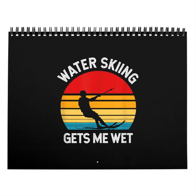 Skiverleih| Wasserskifahren von Funny Water Gets M Kalender (Titelbild)