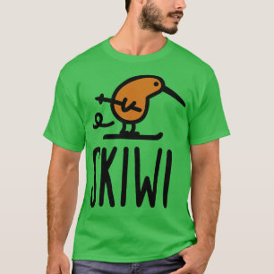 Skiwi lustige Kiwi Neuseeländischer Vogelzüchter C T-Shirt