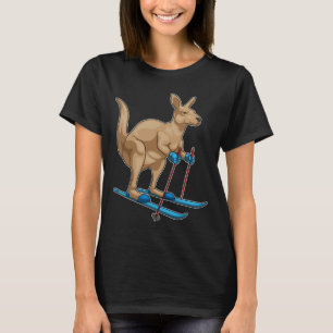 Skiwintersport Kangaroo T-Shirt