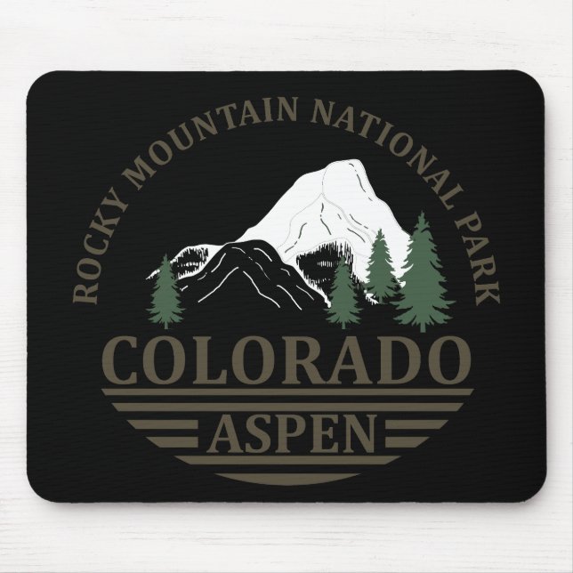 Skizentrum Colorado Aspen Mousepad (Vorne)