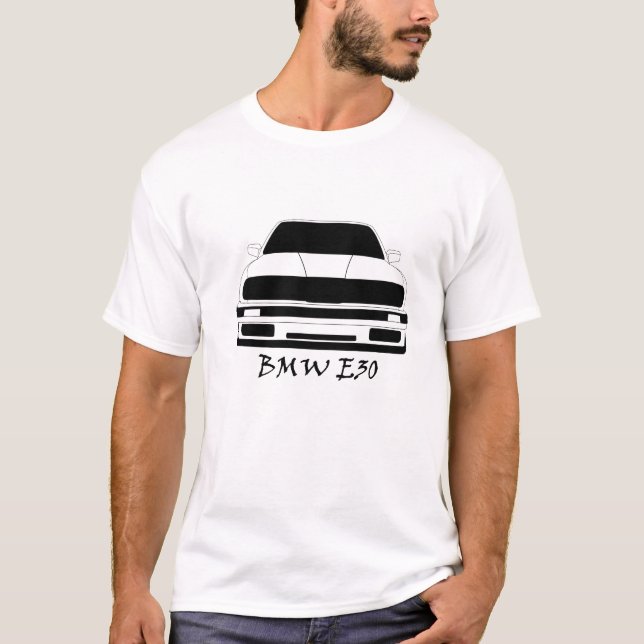SKIZZE BMWS E30 T-Shirt (Vorderseite)