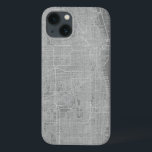 Skizze der Chicago-Stadt-Karte iPhone 13 Hülle<br><div class="desc">Skizze der Chicago-Stadt-Karte. Künstler: Visions-Studio. Bild Identifikation: 64744Z.</div>