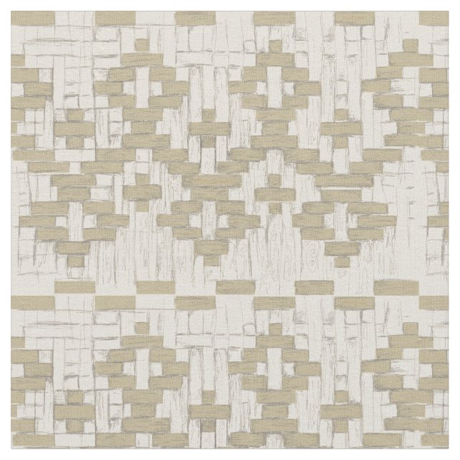 Skizze des Cherokee Korbes Stoff (Nahaufnahme)