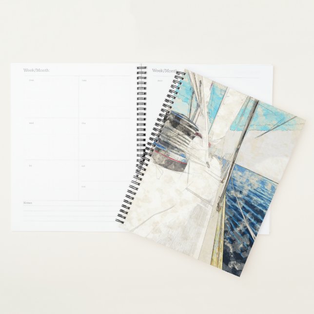 Skizze des Seeschiffes auf dem Seeplaner - nautisc Planer (Anzeige)