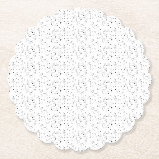Skizze Design Neunundvierzig Untersetzer (Vorderseite)