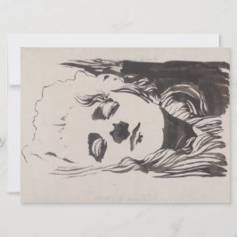 Skizze einer Frau aus "Ver Sacrum" (Moser) Karte