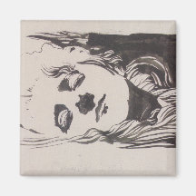 Skizze einer Frau aus "Ver Sacrum" (Moser)