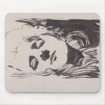 Skizze einer Frau aus "Ver Sacrum" (Moser)
