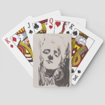 Skizze einer Frau aus "Ver Sacrum" (Moser)