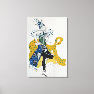 Skizze für das Ballett "La Peri" Leinwanddruck