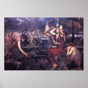 Skizze für Flora und die Zephyrn Poster