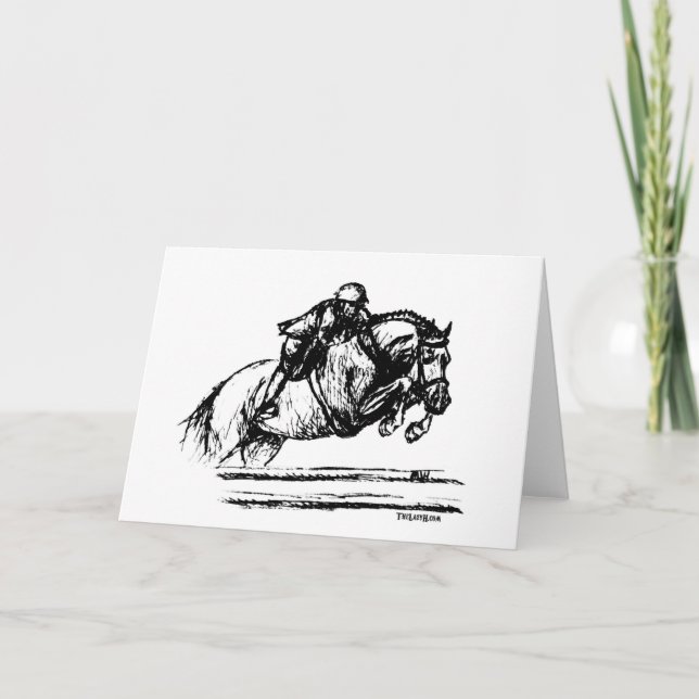 Skizze für Jäger über Zäune Karte (Vorderseite)