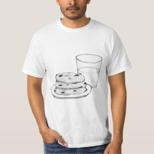 Skizze für Milch und Cookies T-Shirt