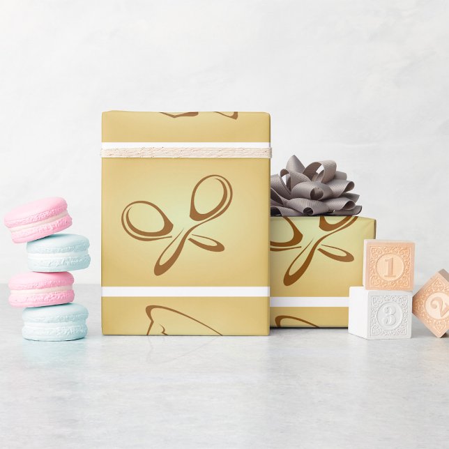 Skizze für Musikinstrumente Geschenkpapier (Von Creator hochgeladen)