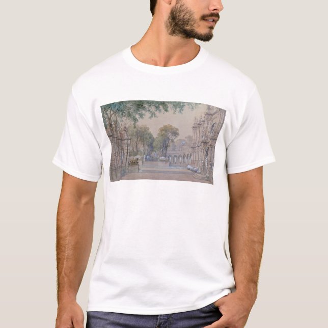 Skizze für Tchaikovskys Ballett T-Shirt (Vorderseite)