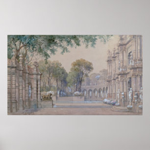 Skizze für Tschaikowskis Ballett Poster