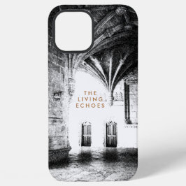 Skizze Schwarz-Weiß-Gotik iPhone 12 Pro Max Hülle
