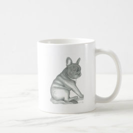 Skizze-Tasse der französischen Bulldogge Tasse
