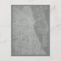 Skizze von Chicago City Map