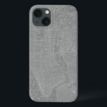 Skizze von New York City Map iPhone 13 Hülle<br><div class="desc">Skizze von New York City Map. Künstler: Vision Studio. Abbildung: 64746Z.</div>