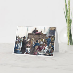 Skizzen: Eine schwarze Kongregation in Washington Karte