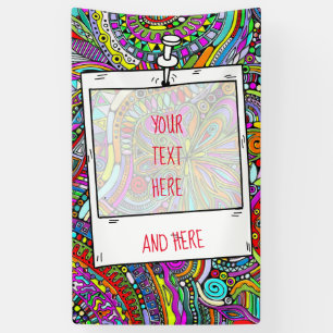 Skizzen Fantasy Art - Abstrakte Blume 1 Banner