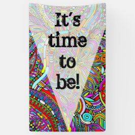 Skizzen Fantasy Art - Abstrakte Blume 1 Banner