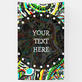 Skizzen Fantasy Art - Abstrakte Blume 3 Banner