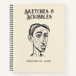 Skizzen und Kritzeleien Notizbuch