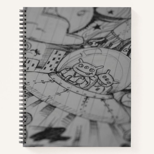 Skizzenabdeckung Notizbuch (Vorderseite)