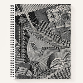 Skizzenbuch - optische Illusion Notizbuch