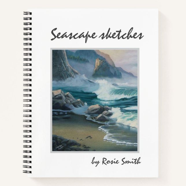 Skizzenbuch - Seascape Sketches Notizbuch (Vorderseite)