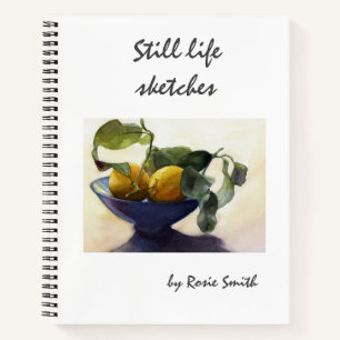 Skizzenbuch - Stilleben-Skizzen Notizbuch