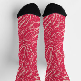 Skizzenkurven Socken